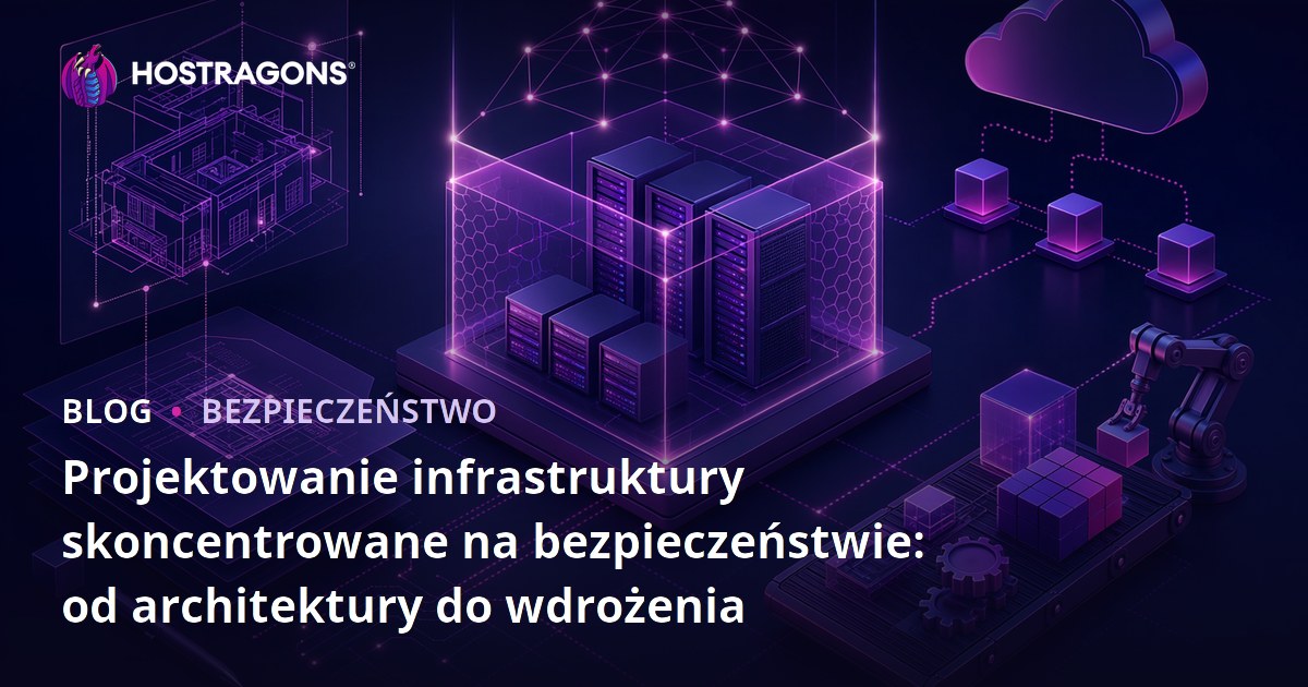Projektowanie infrastruktury skoncentrowane na bezpieczeństwie: od architektury do wdrożenia