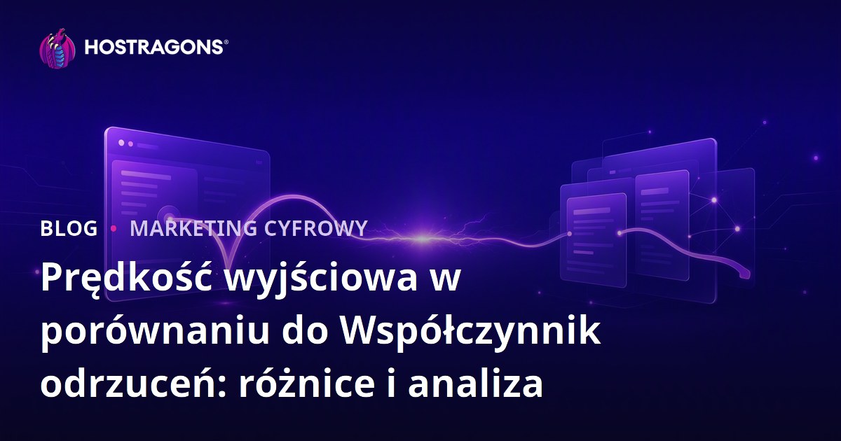 Prędkość wyjściowa w porównaniu do Współczynnik odrzuceń: różnice i analiza