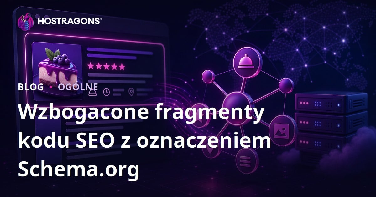 Wzbogacone fragmenty kodu SEO z oznaczeniem Schema.org