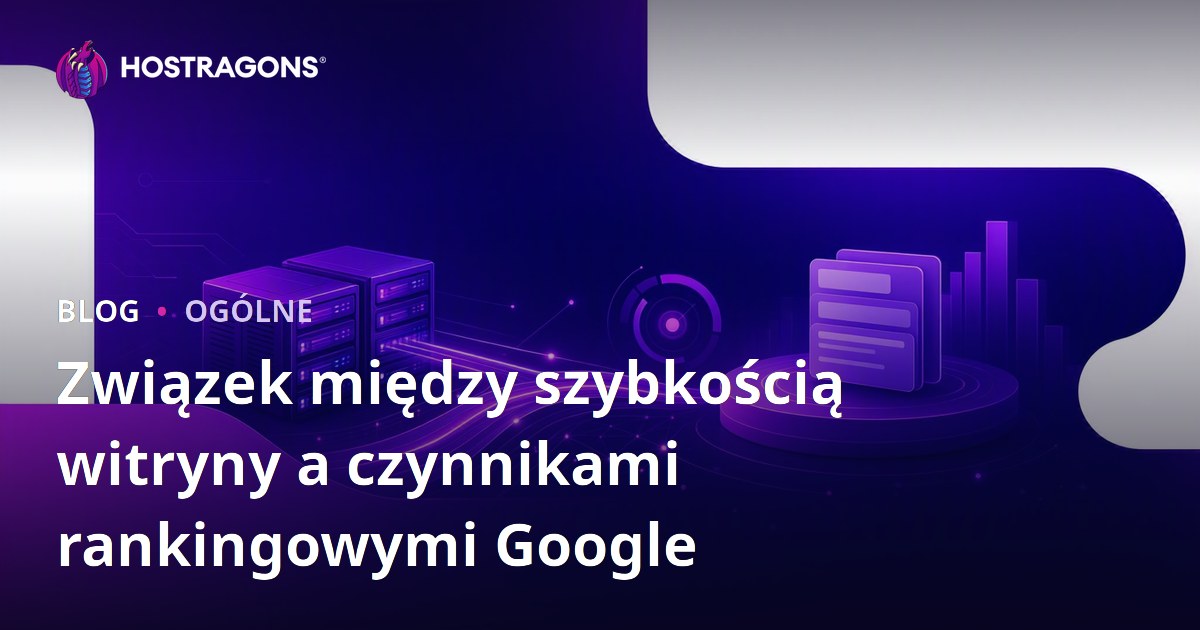 Związek między szybkością witryny a czynnikami rankingowymi Google
