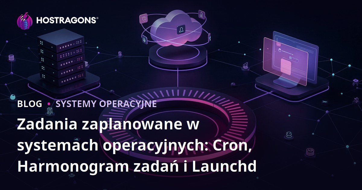 Zadania zaplanowane w systemach operacyjnych: Cron, Harmonogram zadań i Launchd
