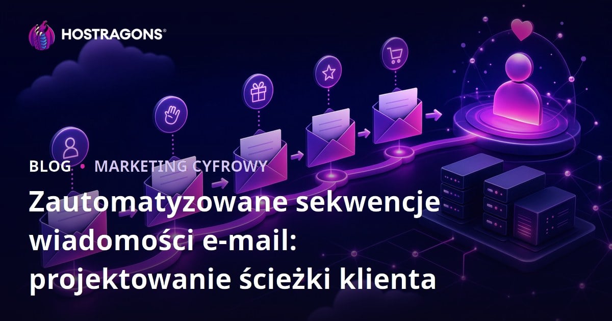 Zautomatyzowane sekwencje wiadomości e-mail: projektowanie ścieżki klienta