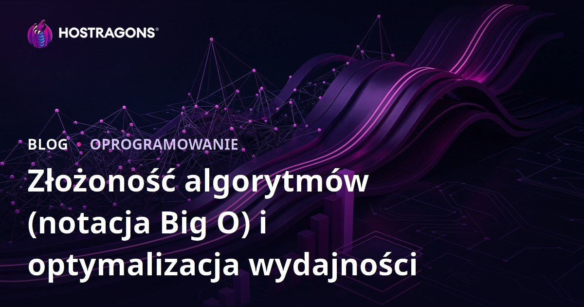 Złożoność algorytmów (notacja Big O) i optymalizacja wydajności