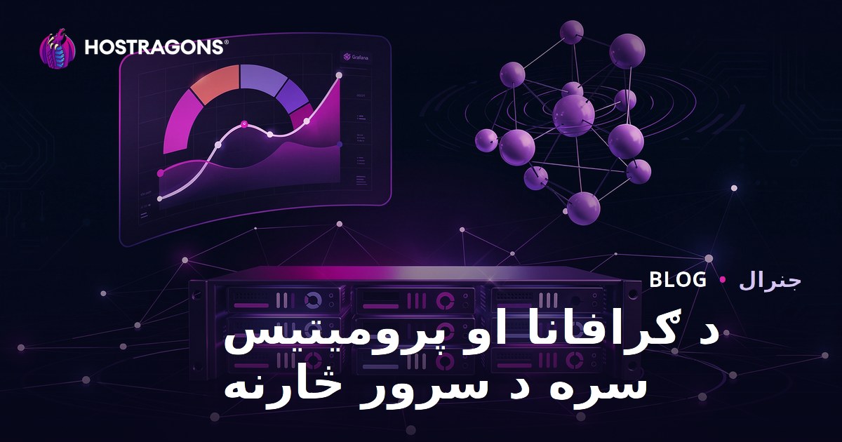 د ګرافانا او پرومیتیس سره د سرور څارنه