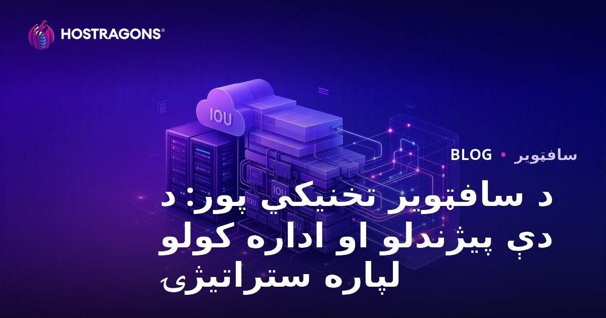 د سافټویر تخنیکي پور: د دې پیژندلو او اداره کولو لپاره ستراتیژۍ