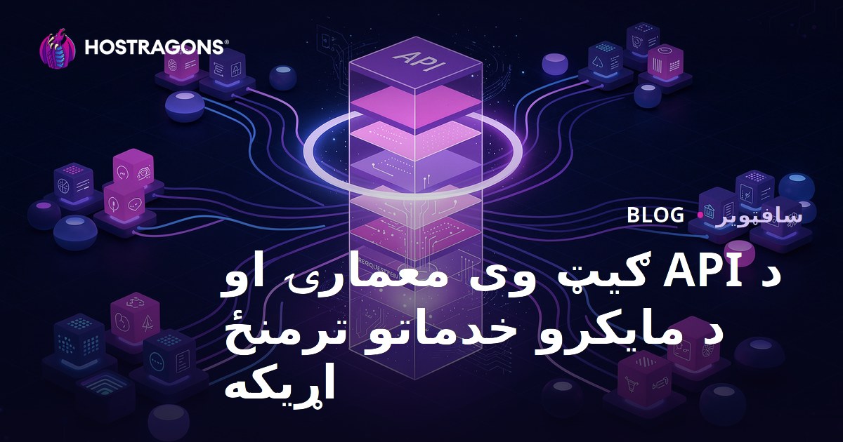 د API ګیټ وی معمارۍ او د مایکرو خدماتو ترمنځ اړیکه