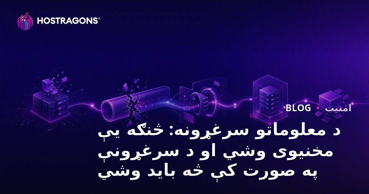 د معلوماتو سرغړونه: څنګه یې مخنیوی وشي او د سرغړونې په صورت کې څه باید وشي