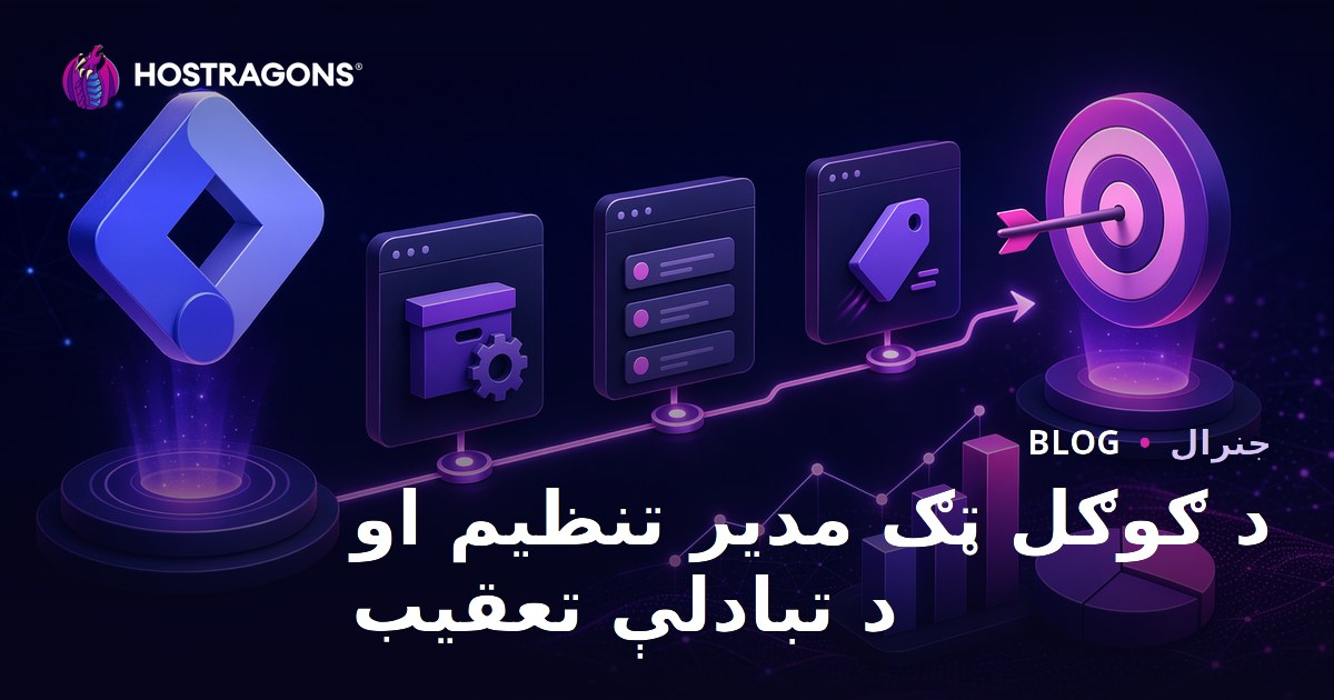 د ګوګل ټګ مدیر تنظیم او د تبادلې تعقیب