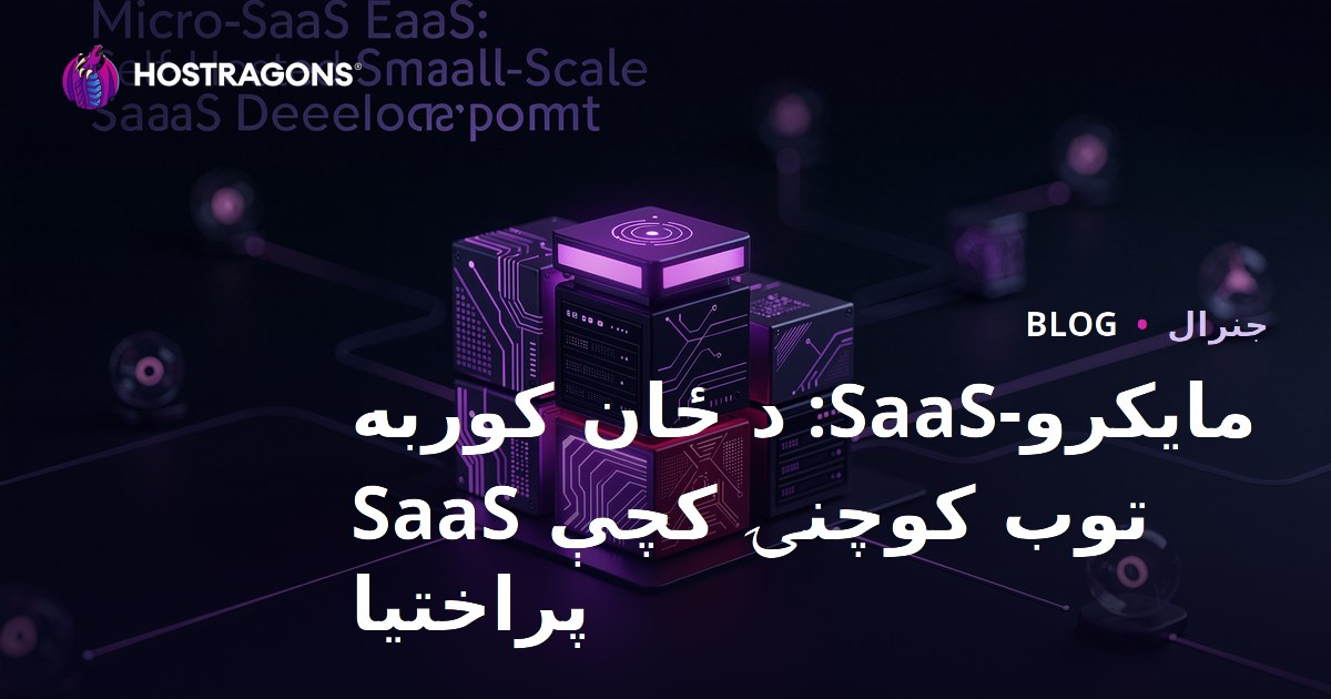 مایکرو-SaaS: د ځان کوربه توب کوچنۍ کچې SaaS پراختیا