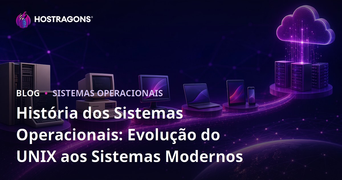 História dos Sistemas Operacionais: Evolução do UNIX aos Sistemas Modernos