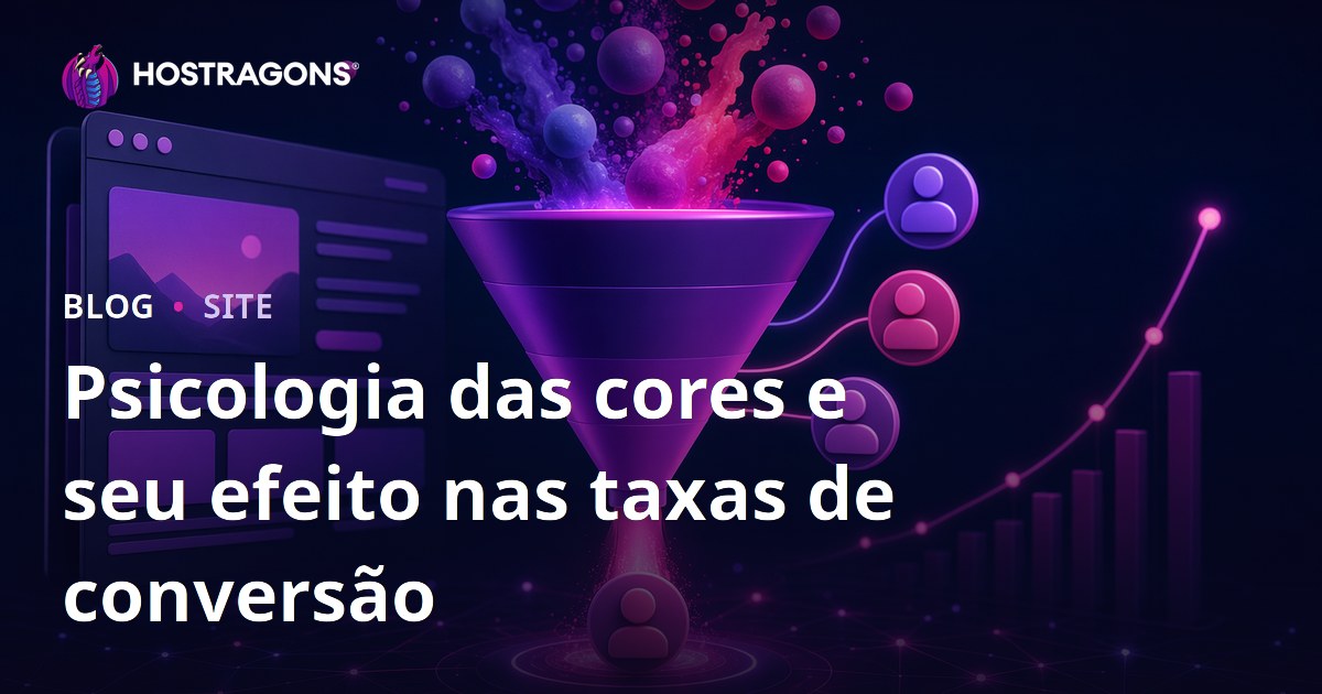 Psicologia das cores e seu efeito nas taxas de conversão