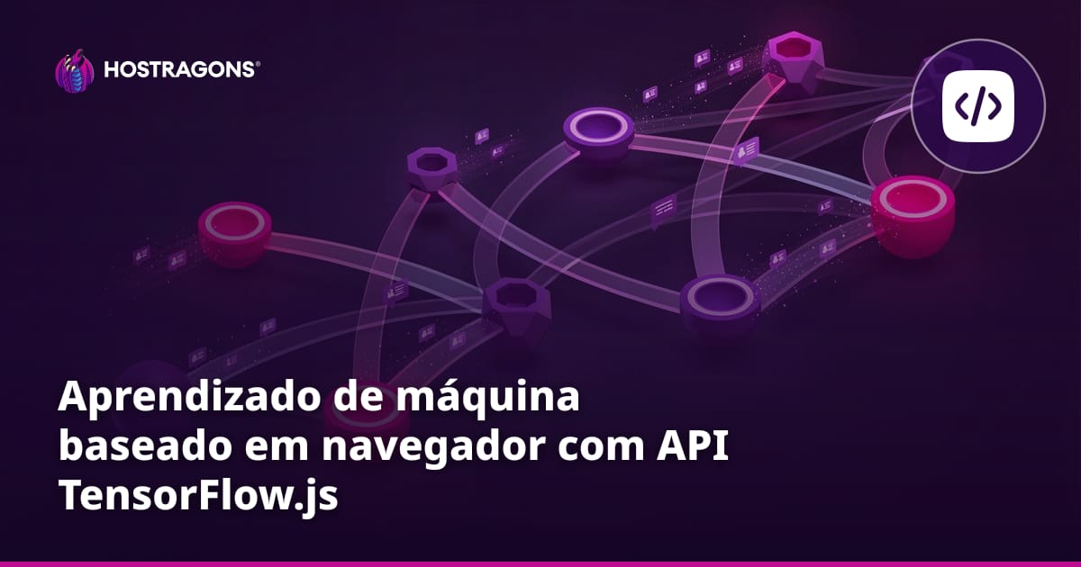 Aprendizado de máquina baseado em navegador com API TensorFlow.js