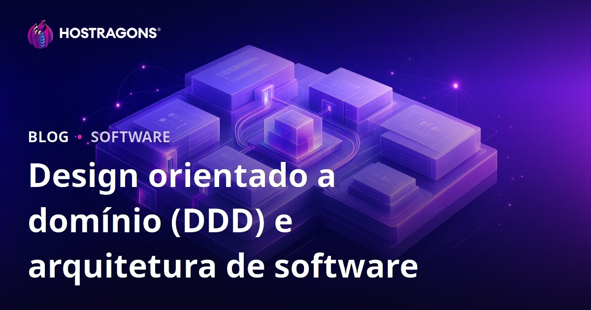 Design orientado a domínio (DDD) e arquitetura de software