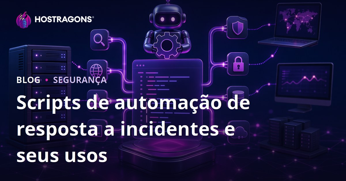 Scripts de automação de resposta a incidentes e seus usos
