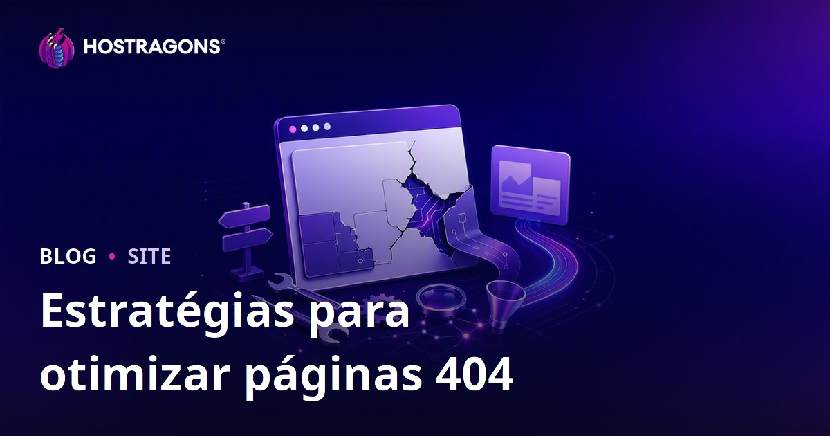Estratégias para otimizar páginas 404