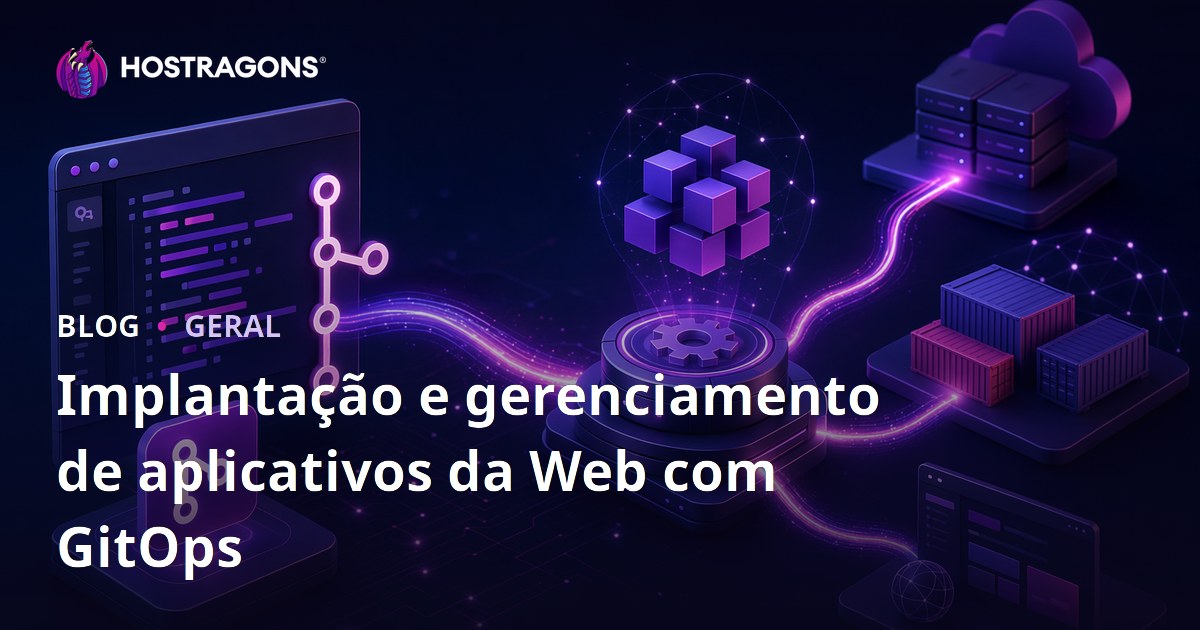 Implantação e gerenciamento de aplicativos da Web com GitOps