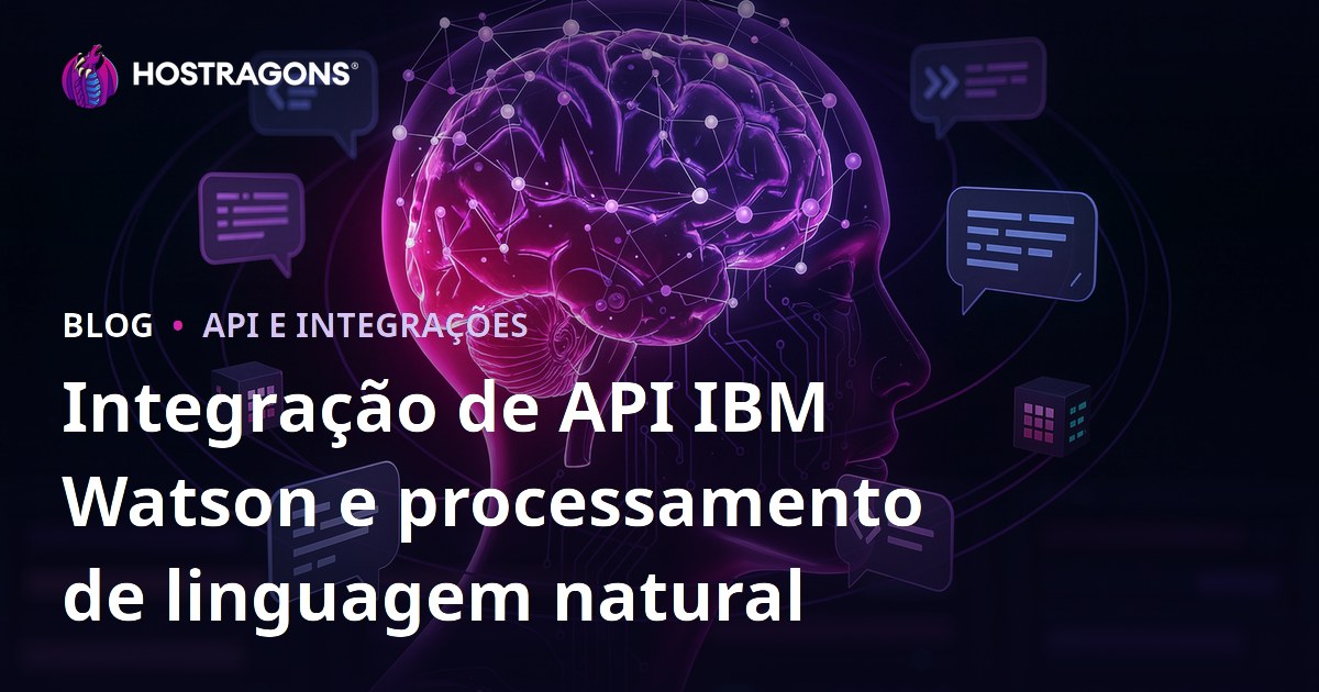 Integração de API IBM Watson e processamento de linguagem natural