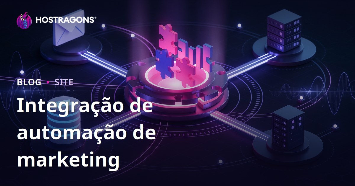 Integração de automação de marketing