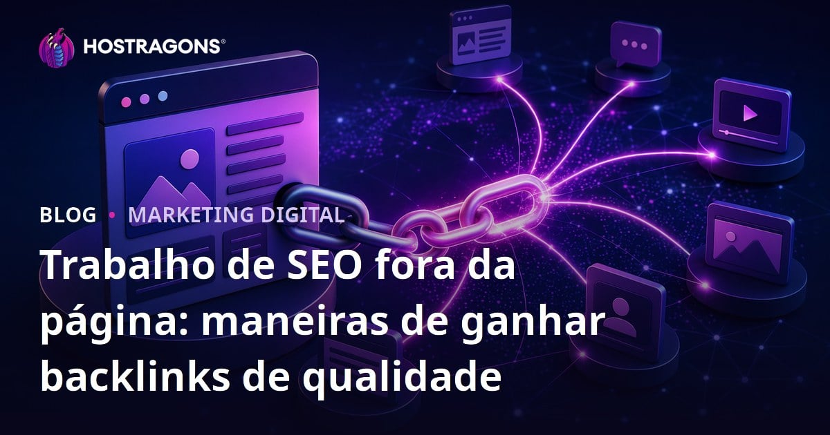 Trabalho de SEO fora da página: maneiras de ganhar backlinks de qualidade