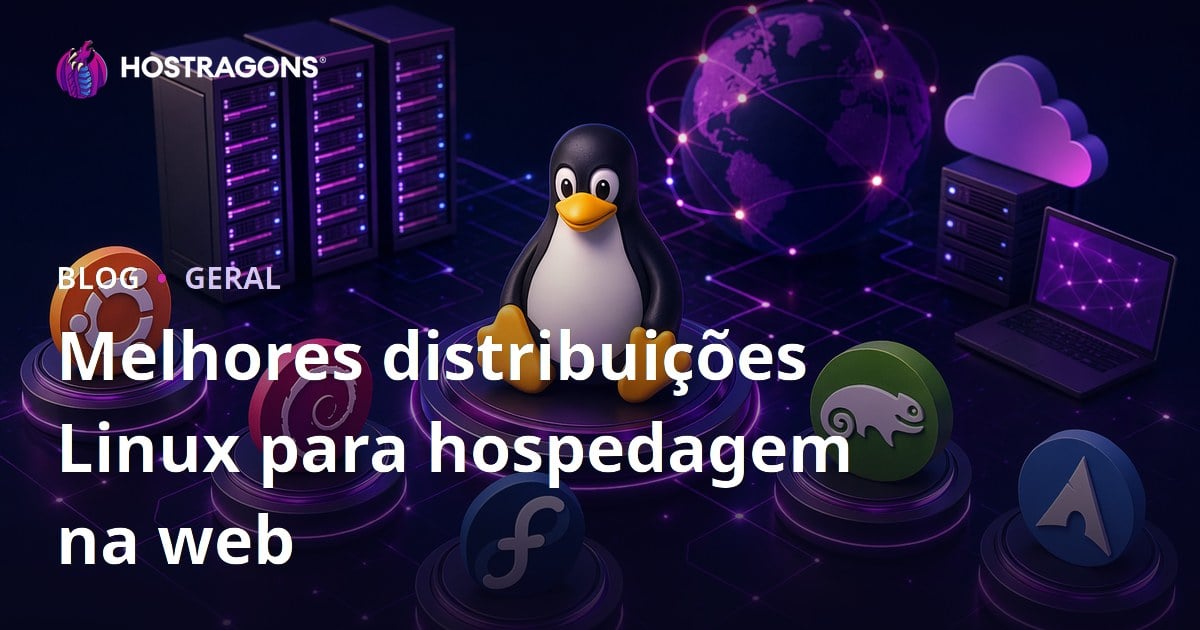 Melhores distribuições Linux para hospedagem na web