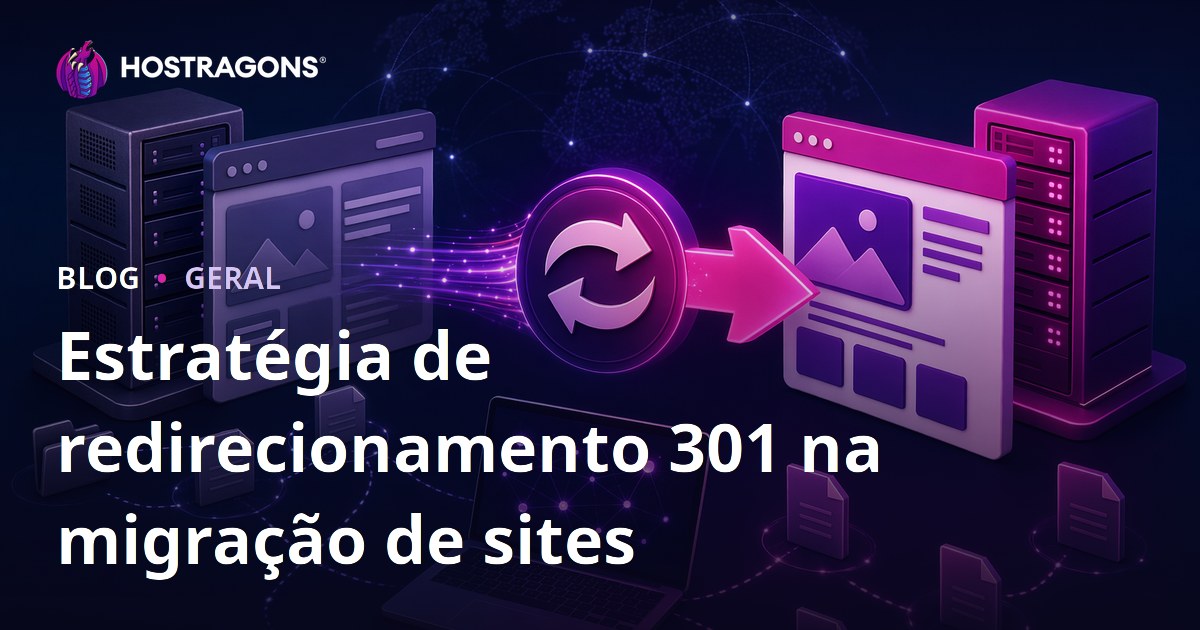 Estratégia de redirecionamento 301 na migração de sites