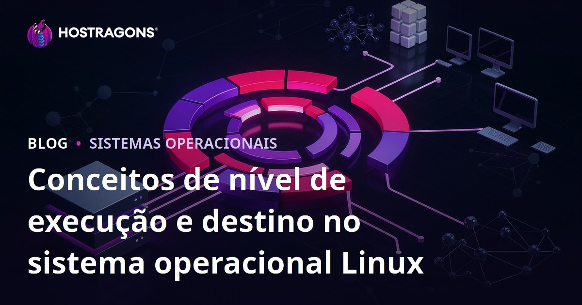 Conceitos de nível de execução e destino no sistema operacional Linux