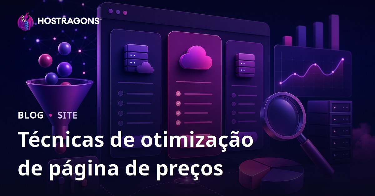 Técnicas de otimização de página de preços