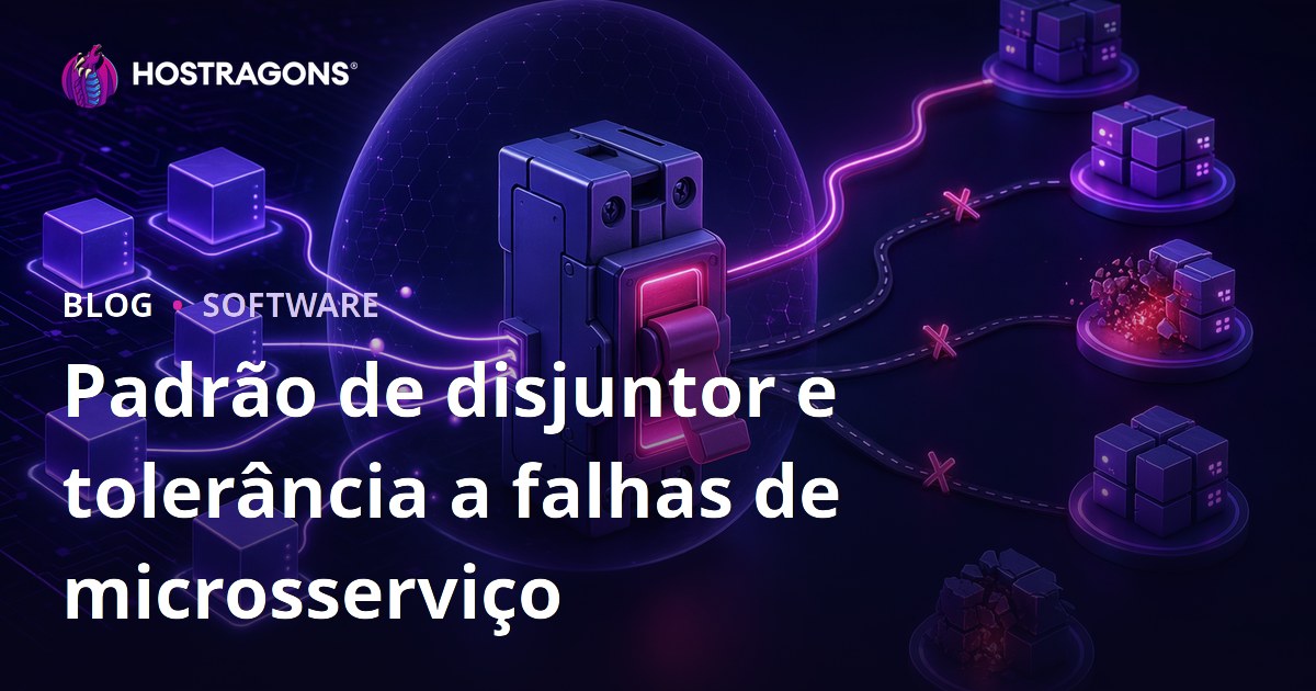 Padrão de disjuntor e tolerância a falhas de microsserviço
