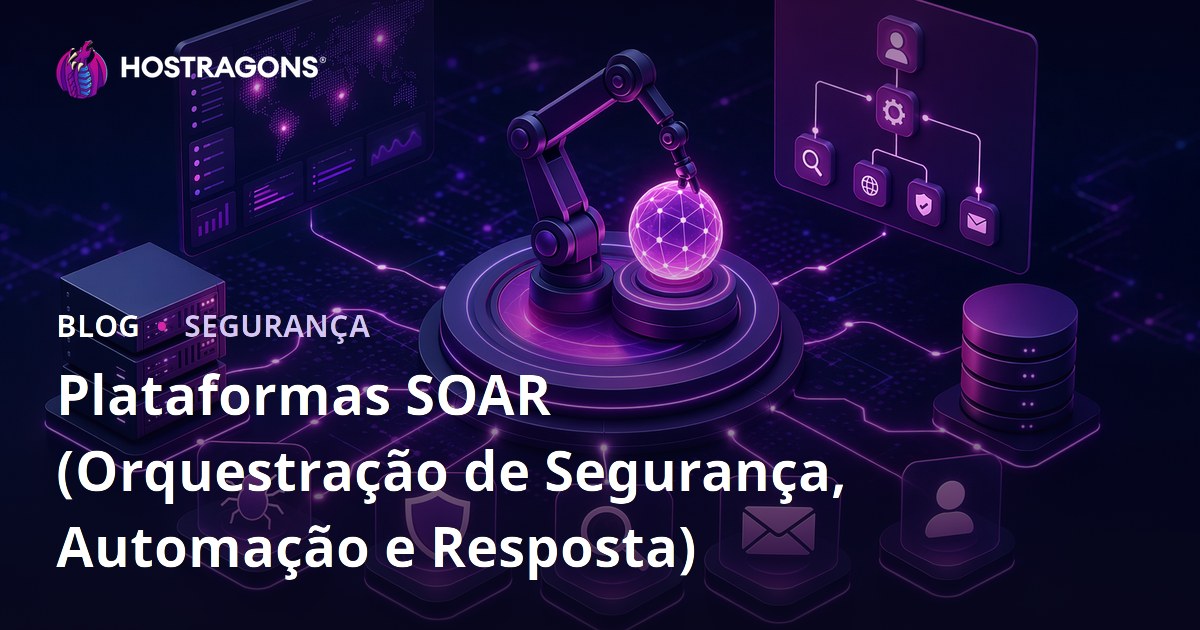 Plataformas SOAR (Orquestração de Segurança, Automação e Resposta)