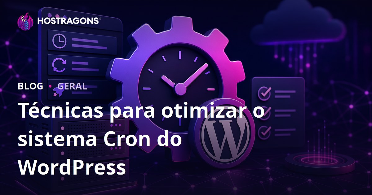 Técnicas para otimizar o sistema Cron do WordPress