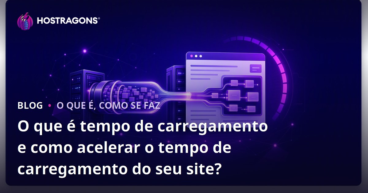 O que é tempo de carregamento e como acelerar o tempo de carregamento do seu site?
