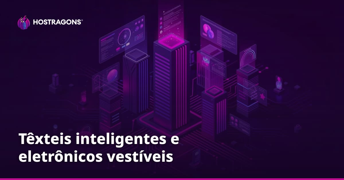 Têxteis inteligentes e eletrônicos vestíveis