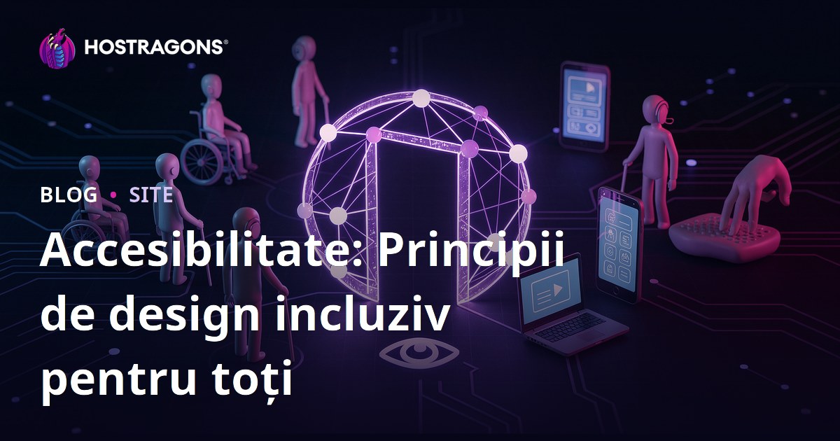 Accesibilitate: Principii de design incluziv pentru toți