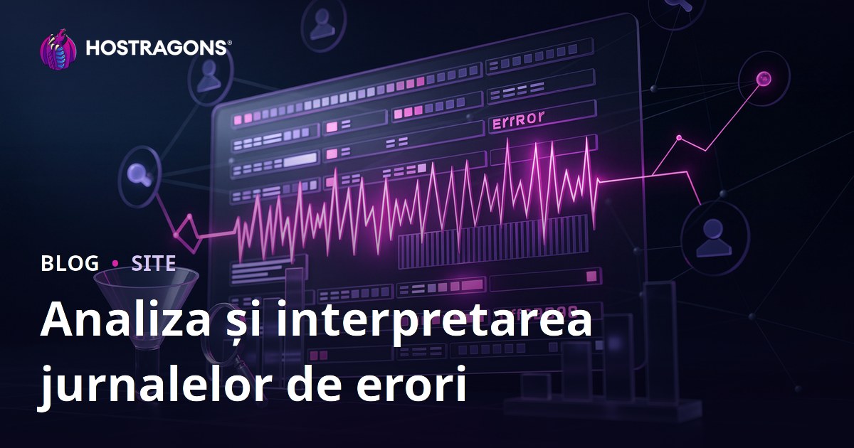 Analiza și interpretarea jurnalelor de erori