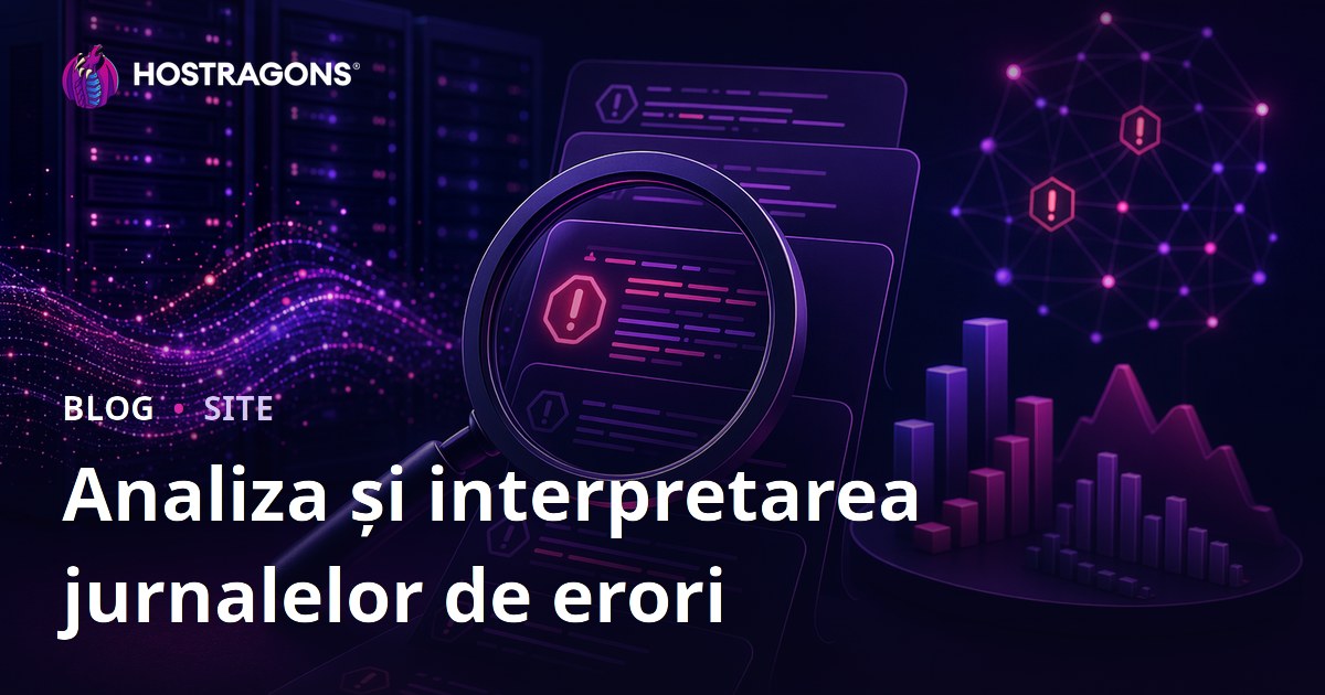 Analiza și interpretarea jurnalelor de erori