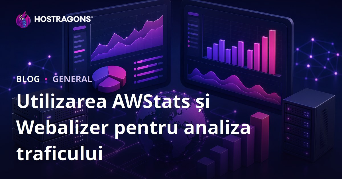 Utilizarea AWStats și Webalizer pentru analiza traficului