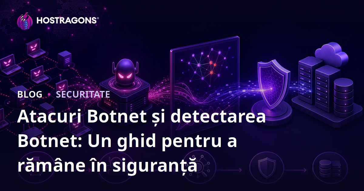 Atacuri Botnet și detectarea Botnet: Un ghid pentru a rămâne în siguranță