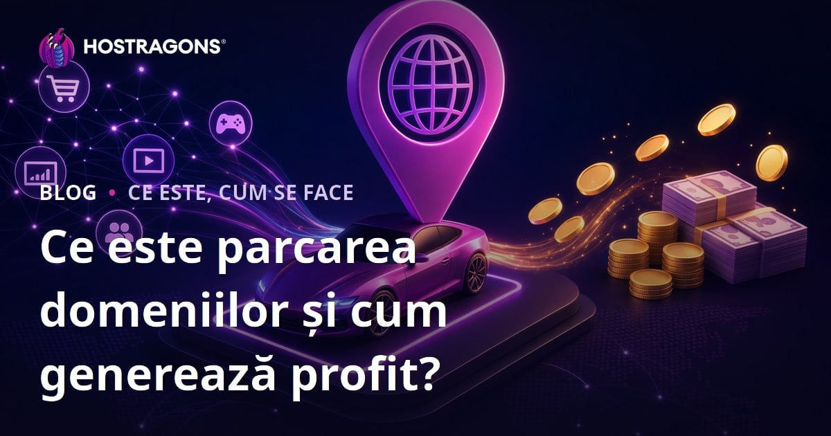 Ce este parcarea domeniilor și cum generează profit?