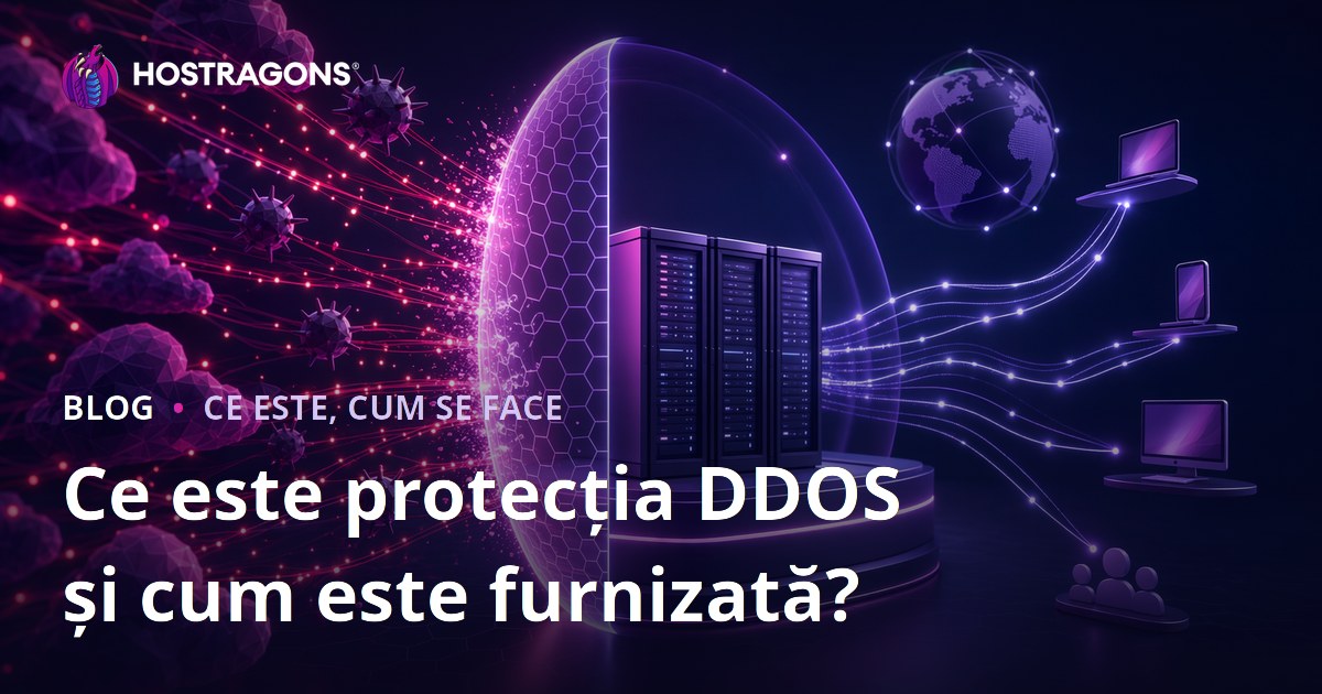 Ce este protecția DDOS și cum este furnizată?