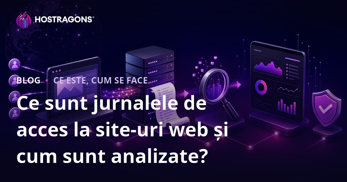 Ce sunt jurnalele de acces la site-uri web și cum sunt analizate?
