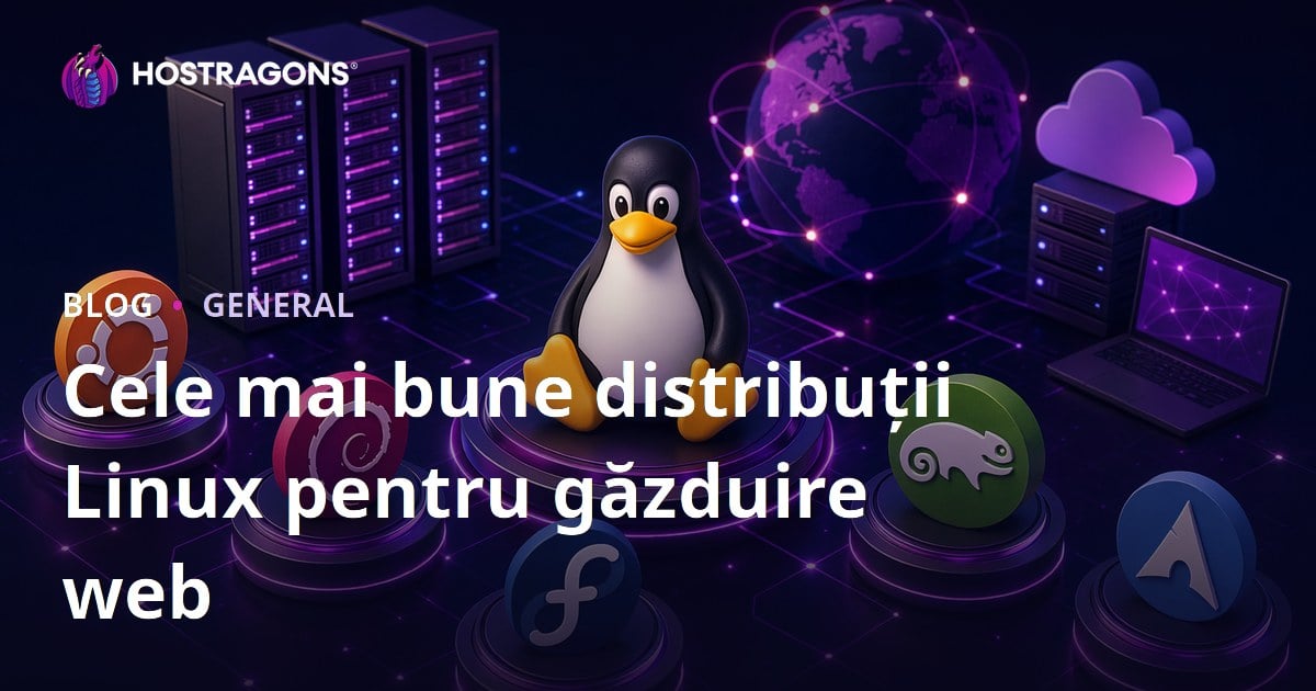 Cele mai bune distribuții Linux pentru găzduire web