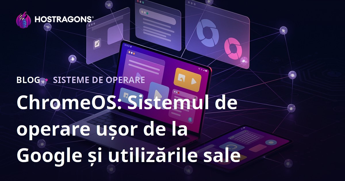 ChromeOS: Sistemul de operare ușor de la Google și utilizările sale