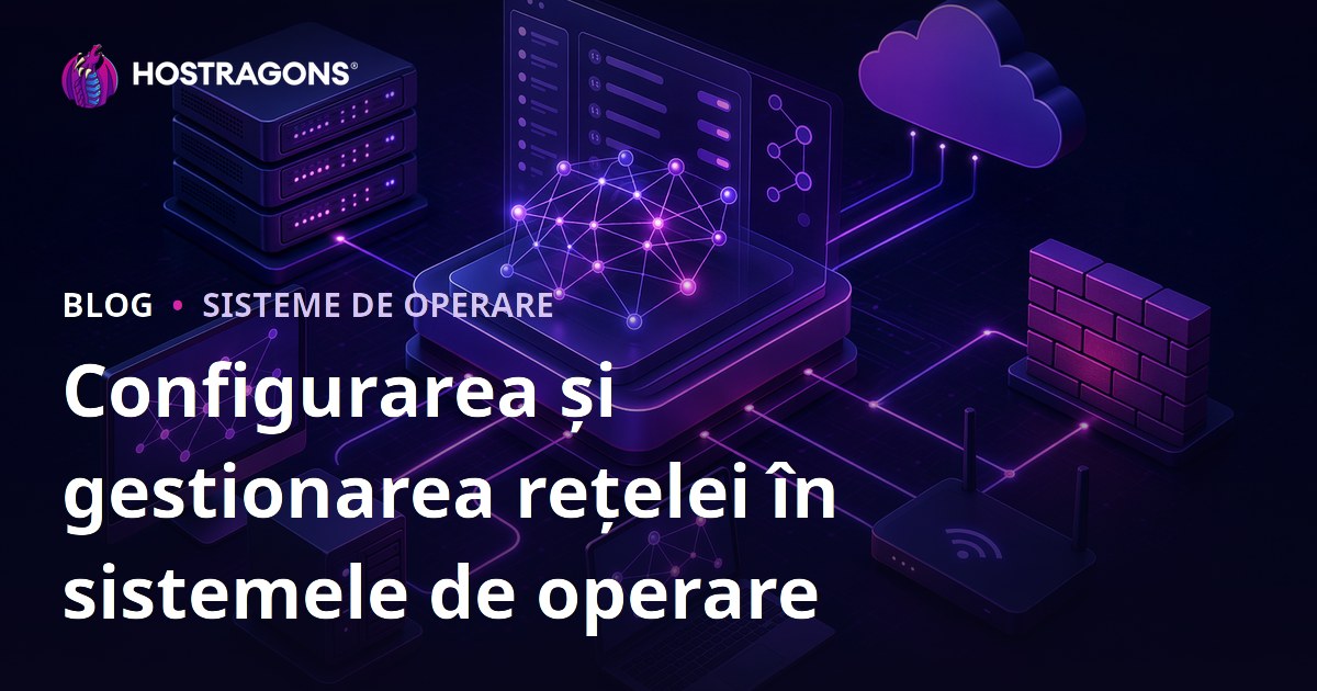 Configurarea și gestionarea rețelei în sistemele de operare