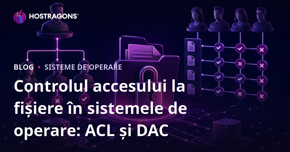 Controlul accesului la fișiere în sistemele de operare: ACL și DAC