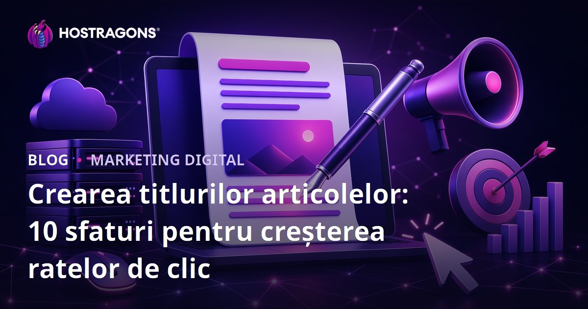 Crearea titlurilor articolelor: 10 sfaturi pentru creșterea ratelor de clic