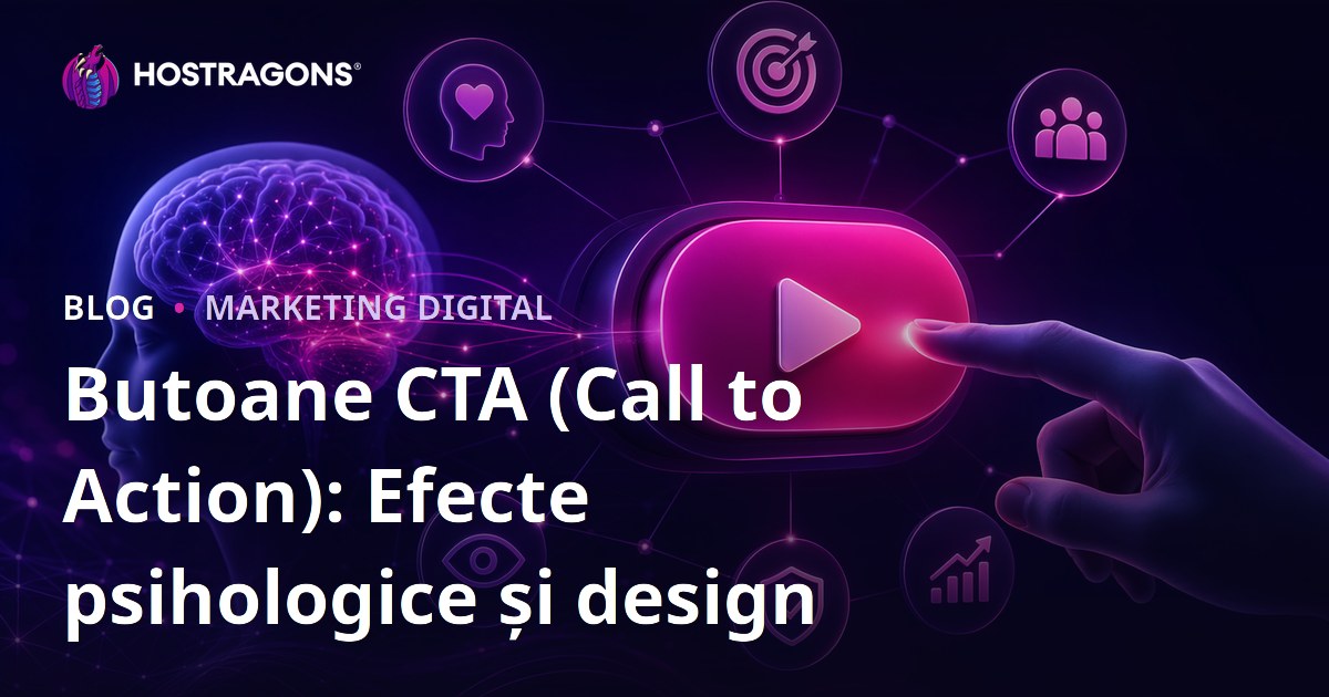 Butoane CTA (Call to Action): Efecte psihologice și design
