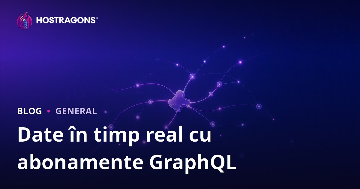 Date în timp real cu abonamente GraphQL