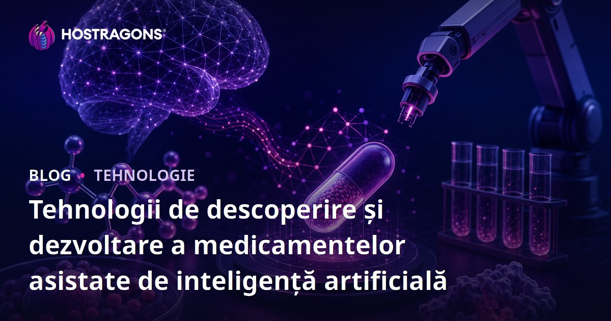 Tehnologii de descoperire și dezvoltare a medicamentelor asistate de inteligență artificială