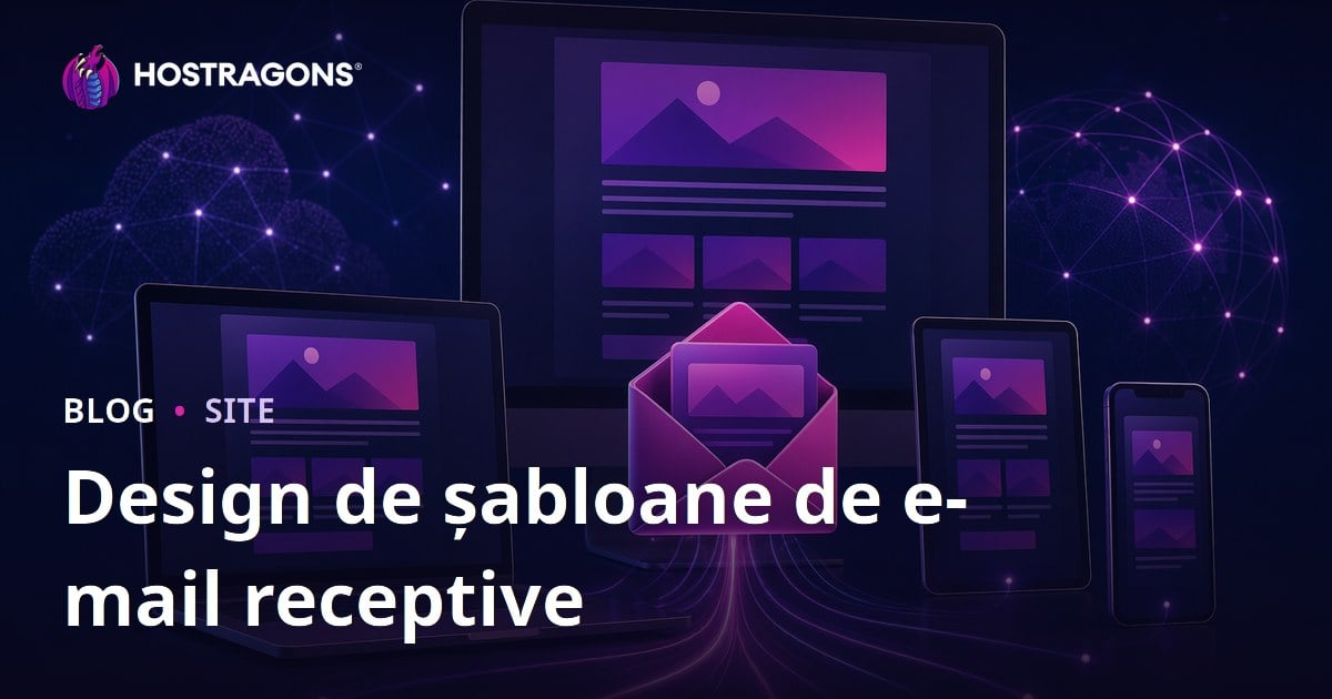 Design de șabloane de e-mail receptive