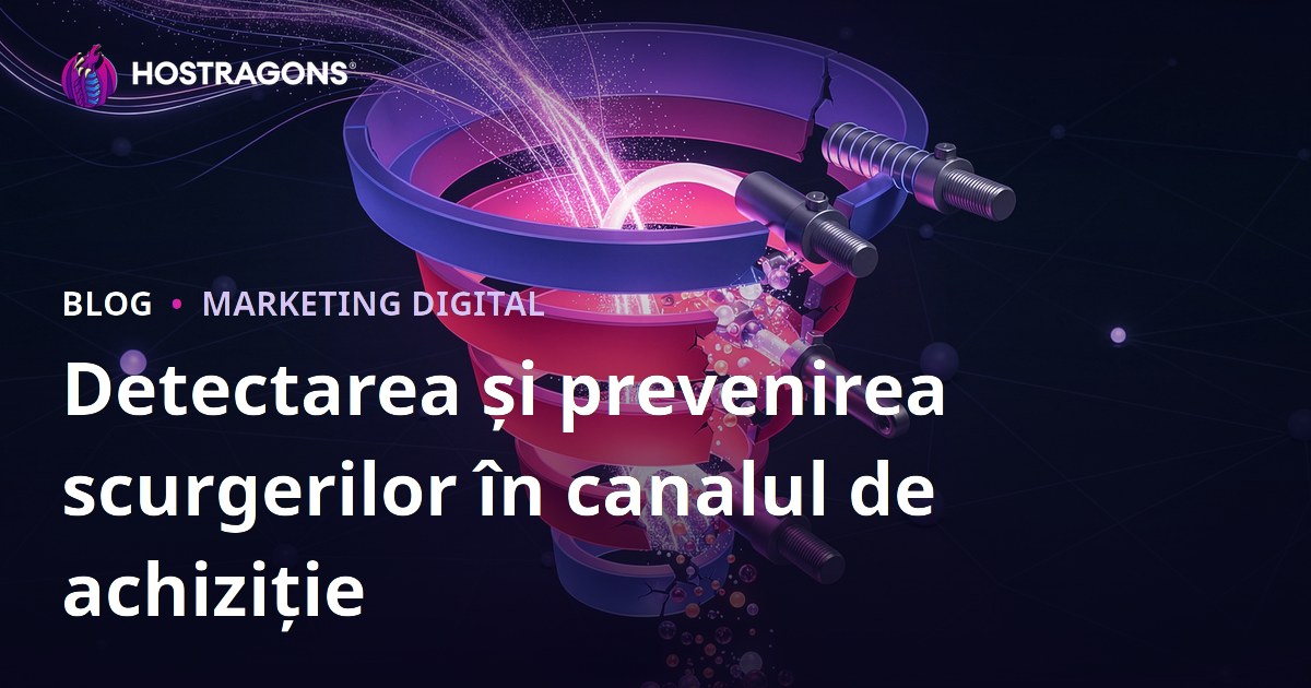 Detectarea și prevenirea scurgerilor în canalul de achiziție